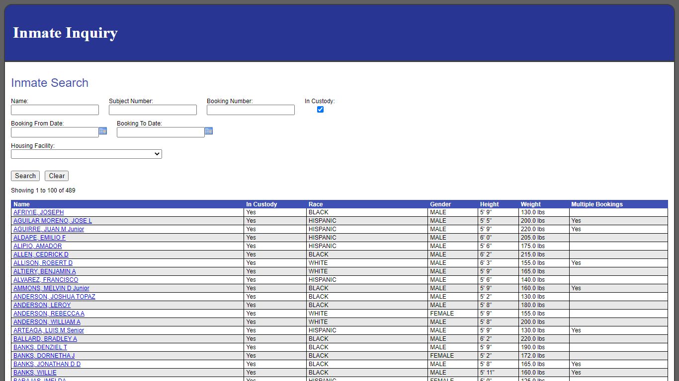 Inmate Search - inquiry.willcosheriff.org